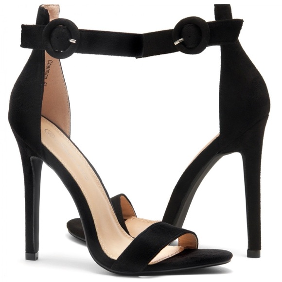 Herstyle Charming- Ankle Strap Toe Stiletto Heel - Picture 4 of 4